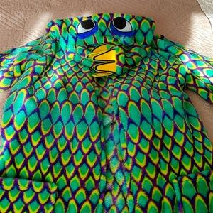 Dino/dragon bathrobe..